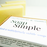 Soap Simple Unscented Organic Bar Soap